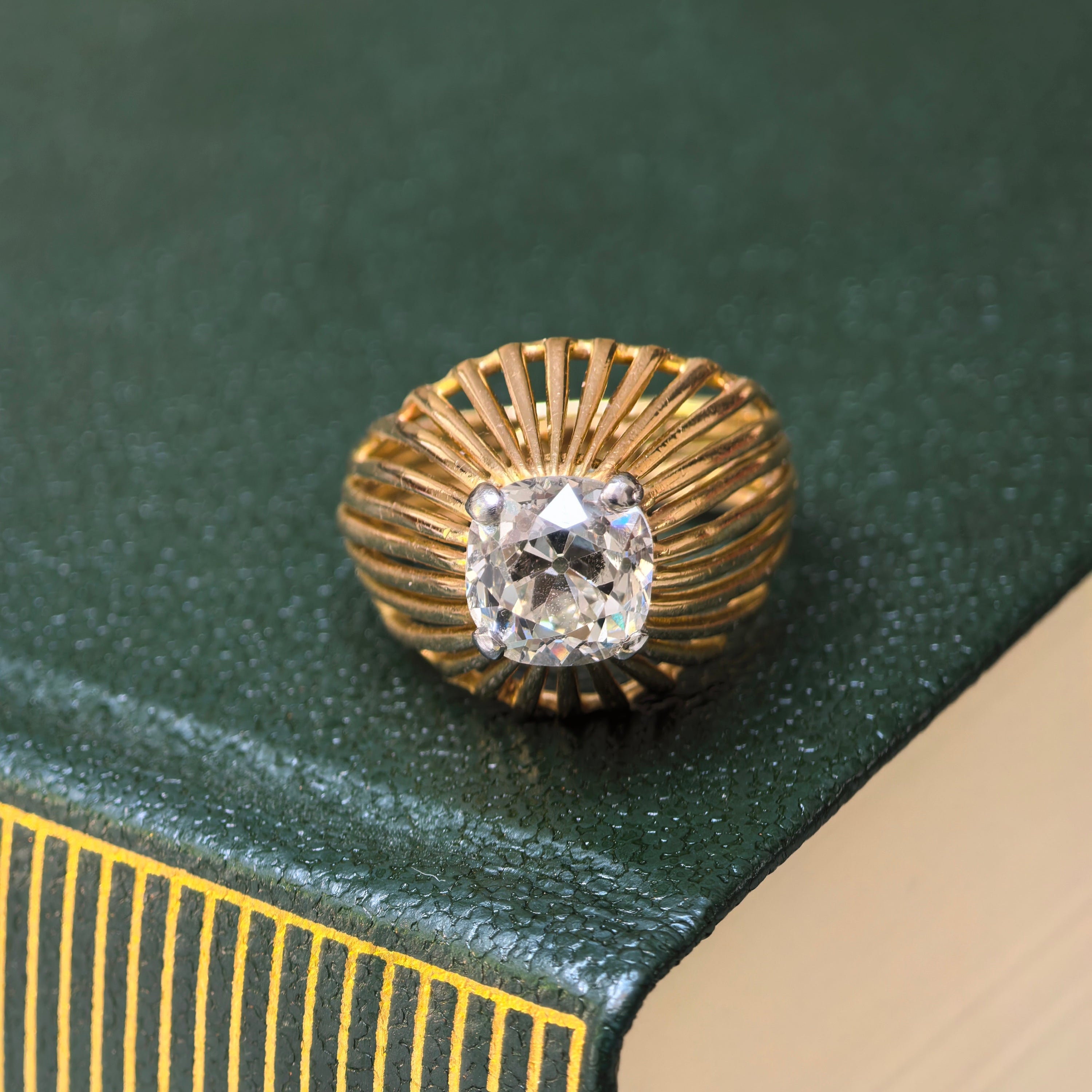 1.83ct Vintage Chaumet Diamond Ring