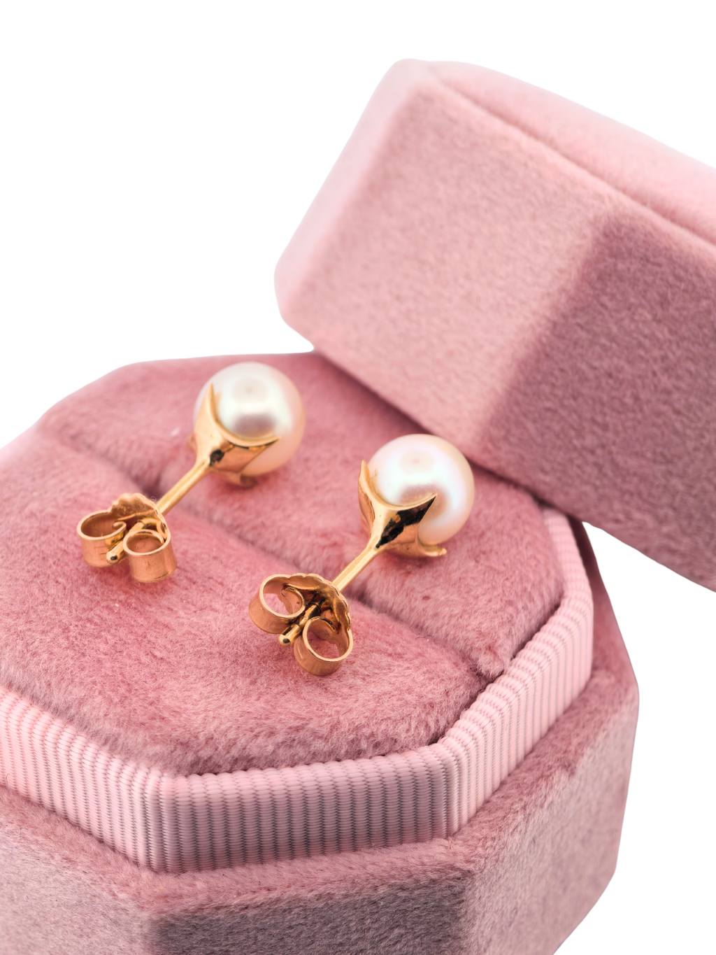 6mm Round Pearl Earring studs