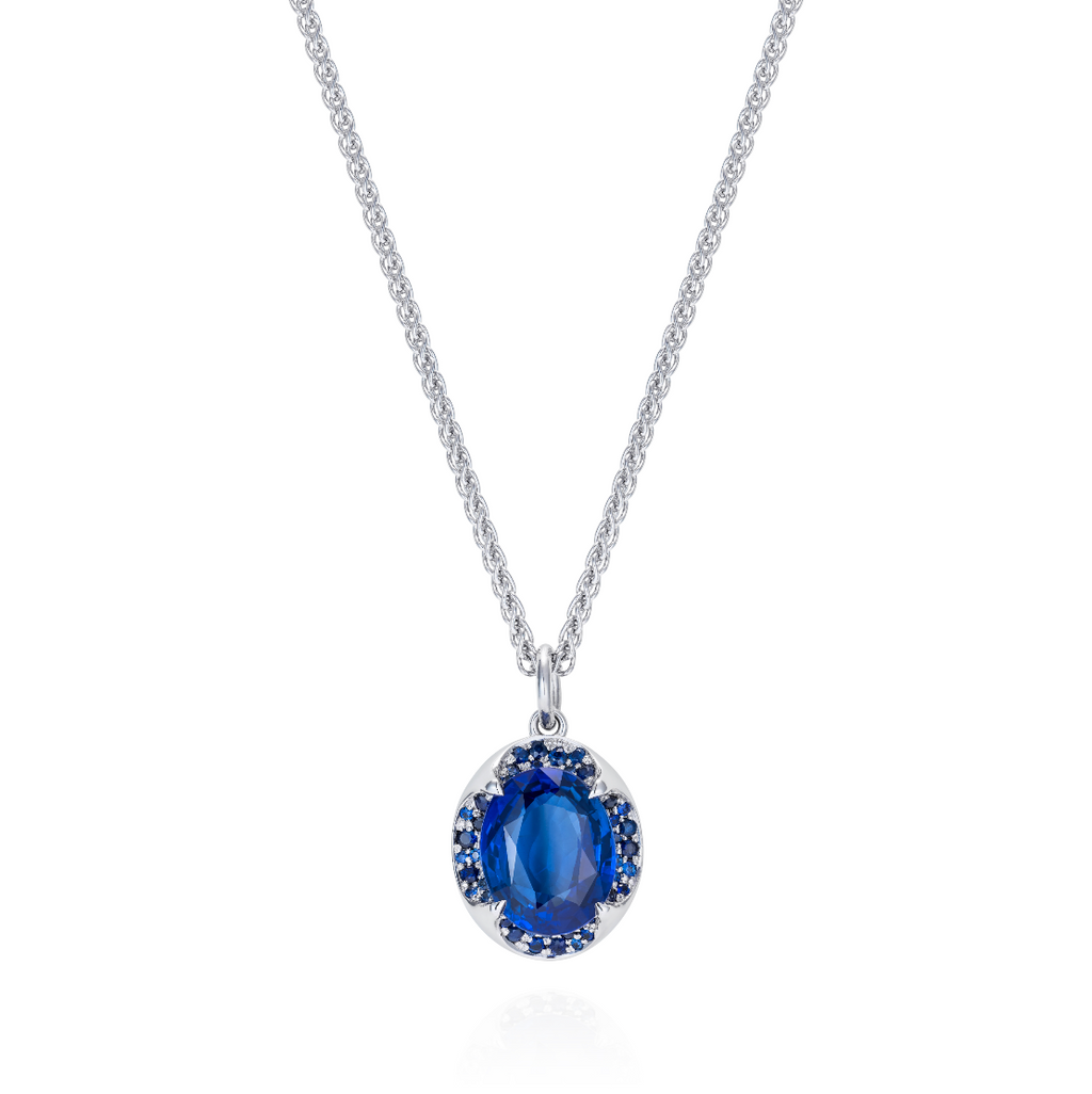 Ceylon Sapphire Pliers Pendant