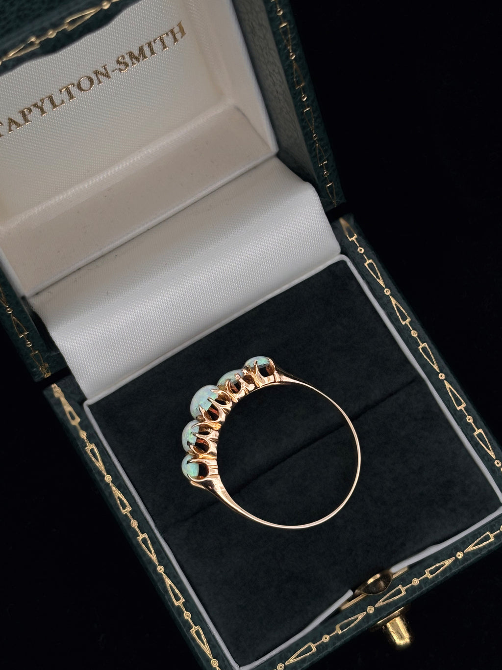 Edwardian Five-Stone Opal Ring