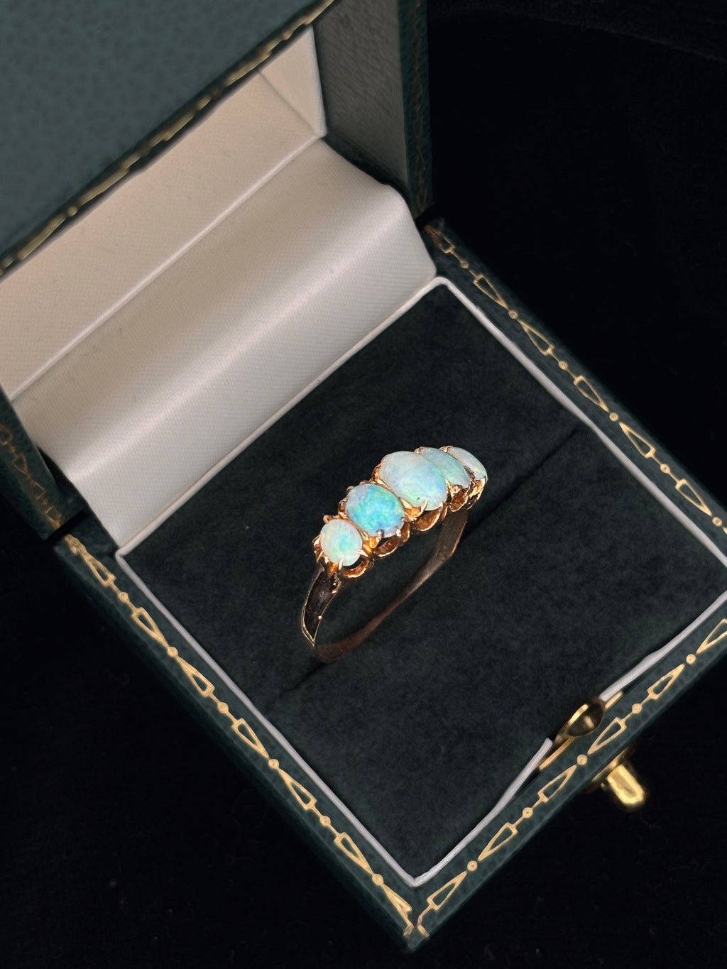Edwardian Five-Stone Opal Ring