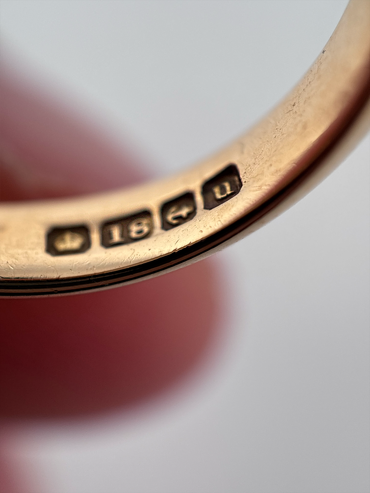 Gypsy Ring 18ct Gold Antique Diamond Ring